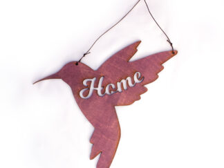 Hummingbird Home Sign
