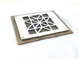 Star Flower Quilt Wall Art